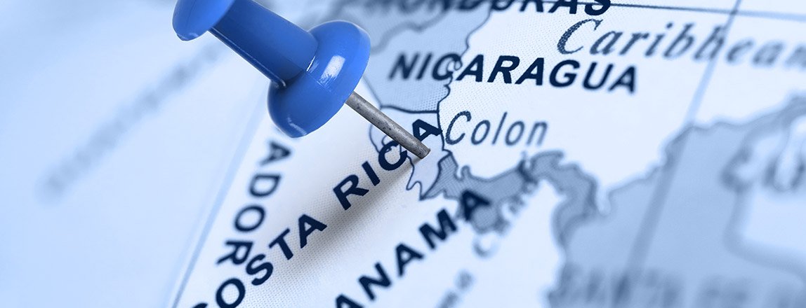 Mapa Costa Rica - Región Brunca - Pérez Zeledón